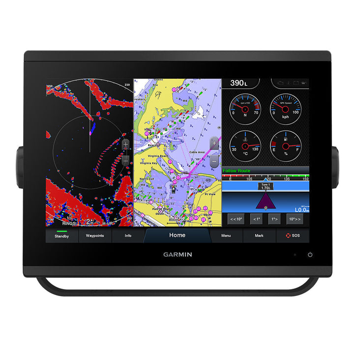 Garmin GPSMAP 1223 Non-Sonar w/Worldwide Basemap