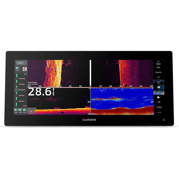 Garmin GPSMAP 1543xsv Ultrawide Combo Chartplotter/Fishfinder GN+