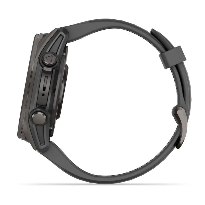 Garmin 010-02903-20 Fenix 8 43mm AMOLED Sapphire Carbon Gray DLC Titanium