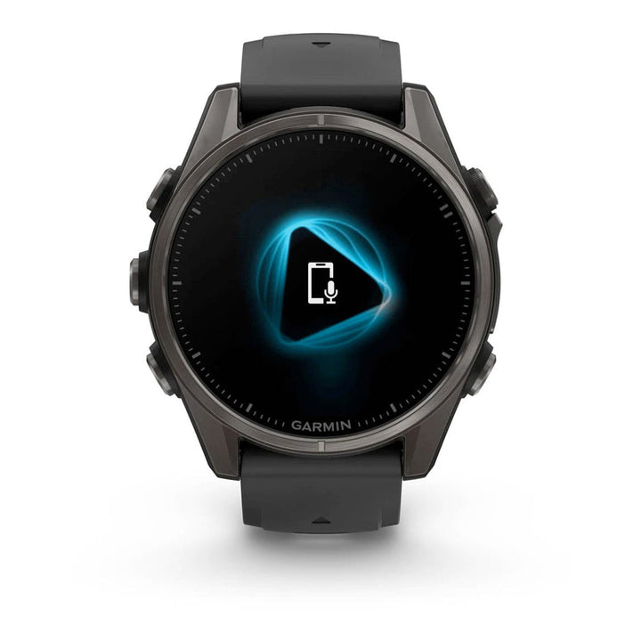 Garmin 010-02903-20 Fenix 8 43mm AMOLED Sapphire Carbon Gray DLC Titanium
