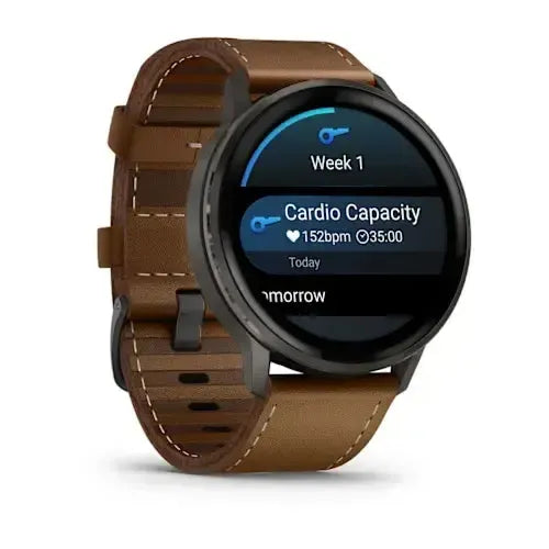 Garmin Venu 4 - 45mm AMOLED GPS Smartwatch with LED Flashlight