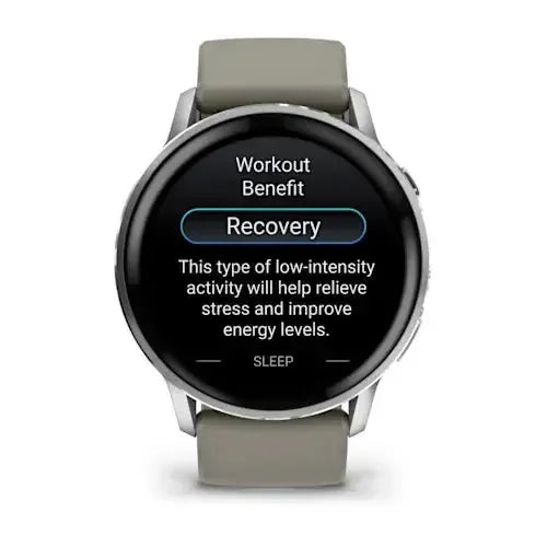 Garmin Venu 4 - 45mm AMOLED GPS Smartwatch with LED Flashlight