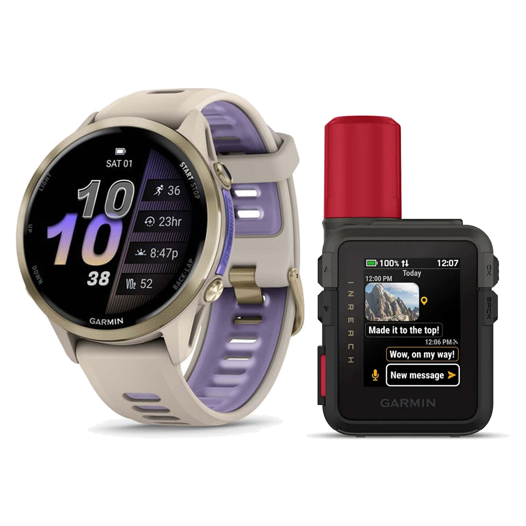 Garmin Forerunner 970 GPS Running Smartwatch with inReach® Mini 3 Plus